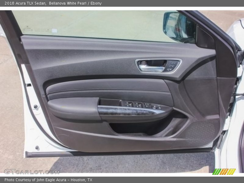 Bellanova White Pearl / Ebony 2018 Acura TLX Sedan