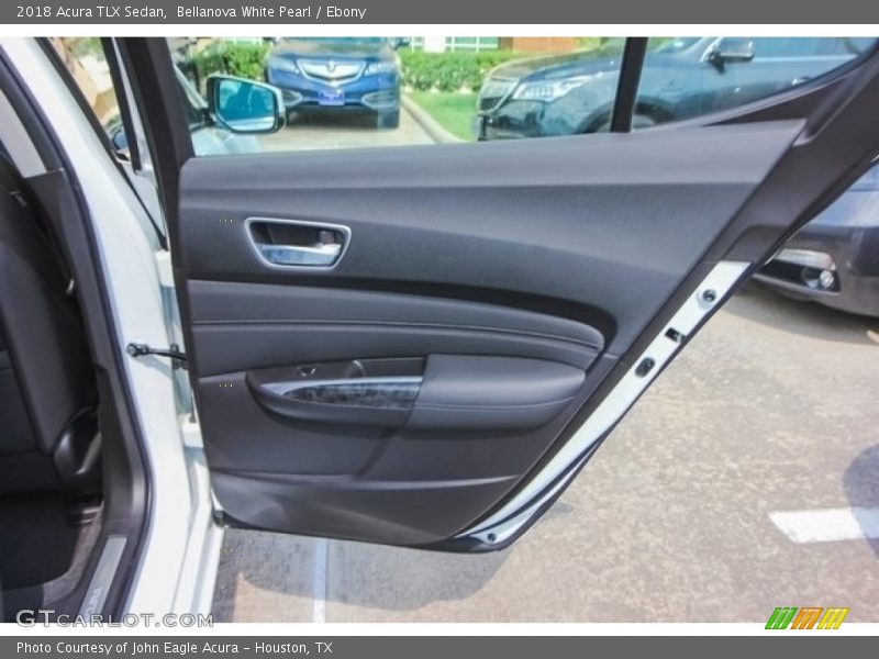 Bellanova White Pearl / Ebony 2018 Acura TLX Sedan
