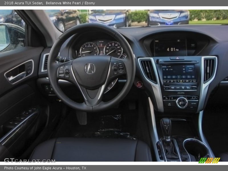 Bellanova White Pearl / Ebony 2018 Acura TLX Sedan