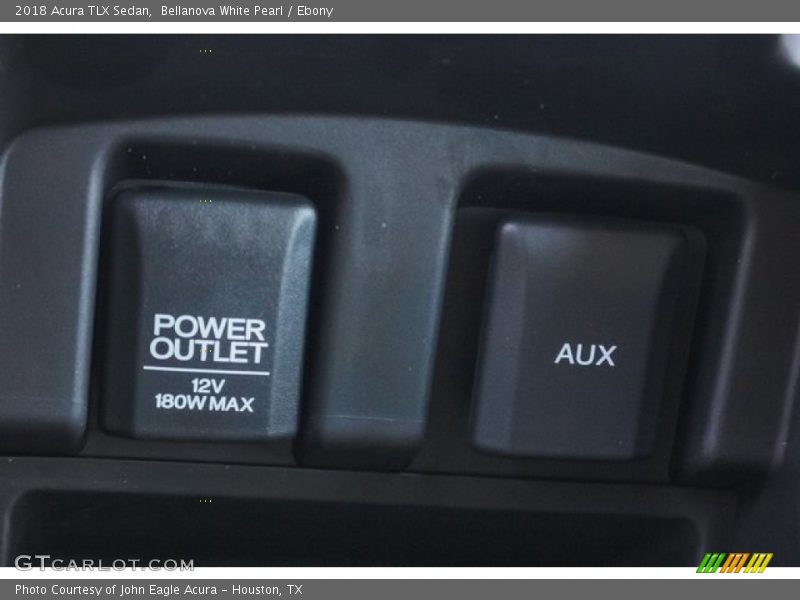 Bellanova White Pearl / Ebony 2018 Acura TLX Sedan