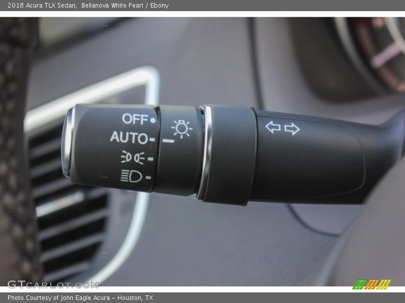 Bellanova White Pearl / Ebony 2018 Acura TLX Sedan