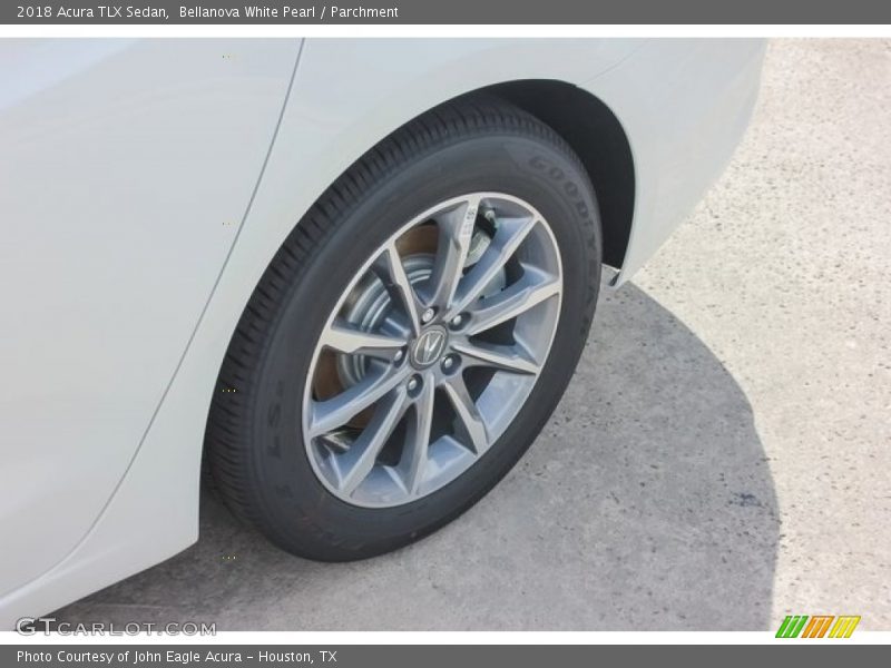 Bellanova White Pearl / Parchment 2018 Acura TLX Sedan