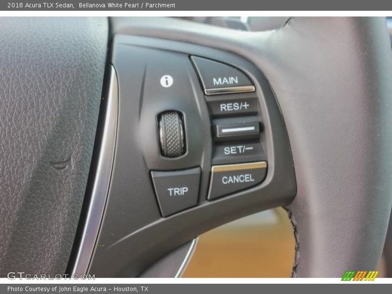 Bellanova White Pearl / Parchment 2018 Acura TLX Sedan