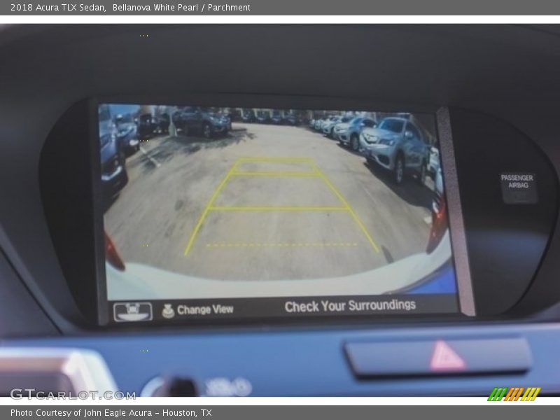 Bellanova White Pearl / Parchment 2018 Acura TLX Sedan