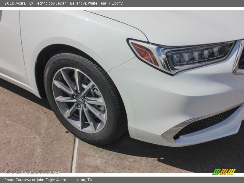 Bellanova White Pearl / Ebony 2018 Acura TLX Technology Sedan