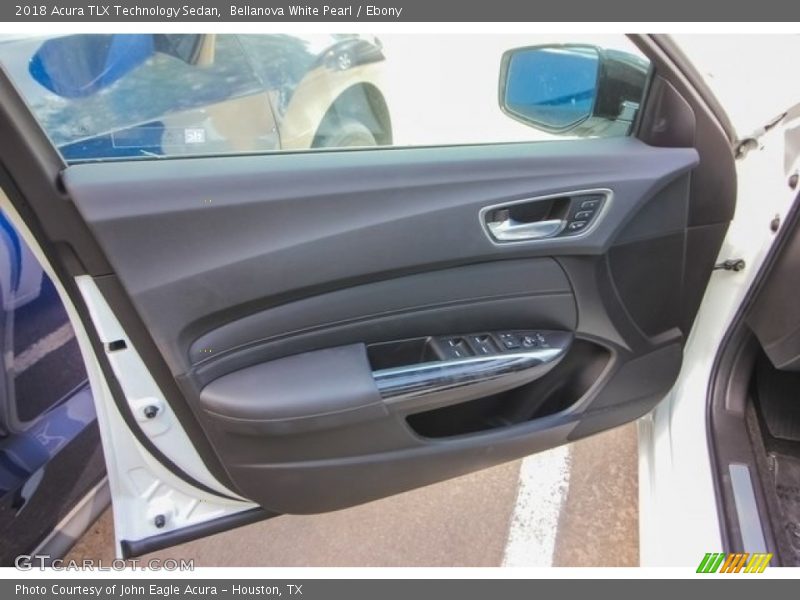 Bellanova White Pearl / Ebony 2018 Acura TLX Technology Sedan