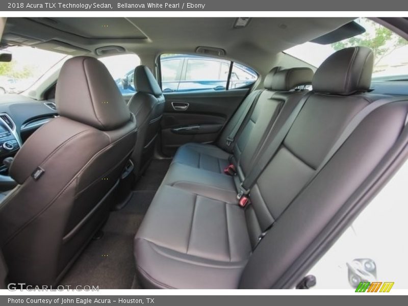 Bellanova White Pearl / Ebony 2018 Acura TLX Technology Sedan