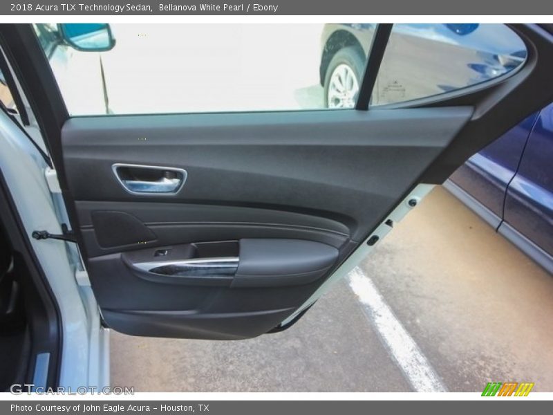 Bellanova White Pearl / Ebony 2018 Acura TLX Technology Sedan