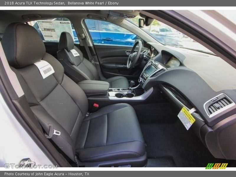 Bellanova White Pearl / Ebony 2018 Acura TLX Technology Sedan
