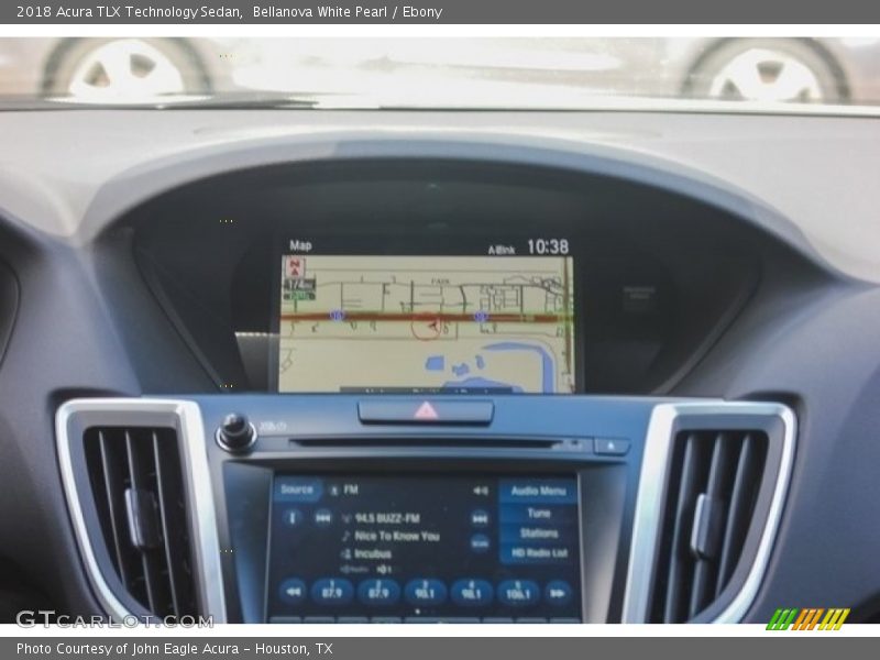 Bellanova White Pearl / Ebony 2018 Acura TLX Technology Sedan