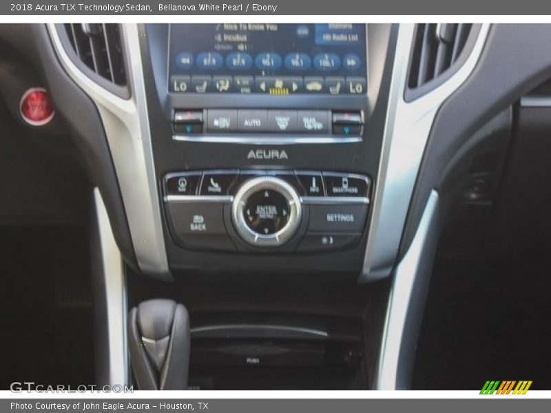 Bellanova White Pearl / Ebony 2018 Acura TLX Technology Sedan