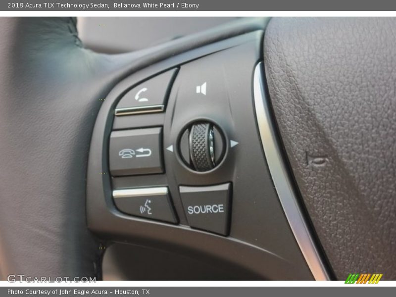Bellanova White Pearl / Ebony 2018 Acura TLX Technology Sedan