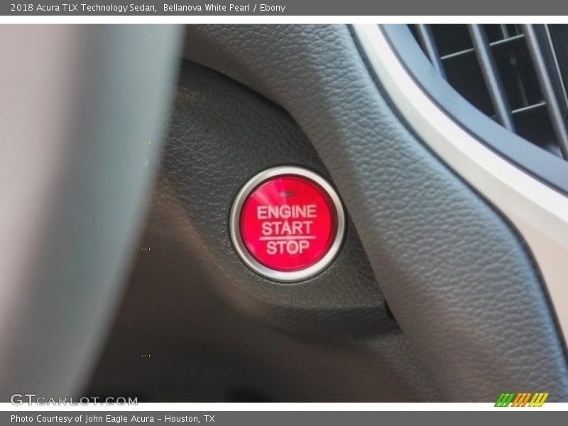 Bellanova White Pearl / Ebony 2018 Acura TLX Technology Sedan
