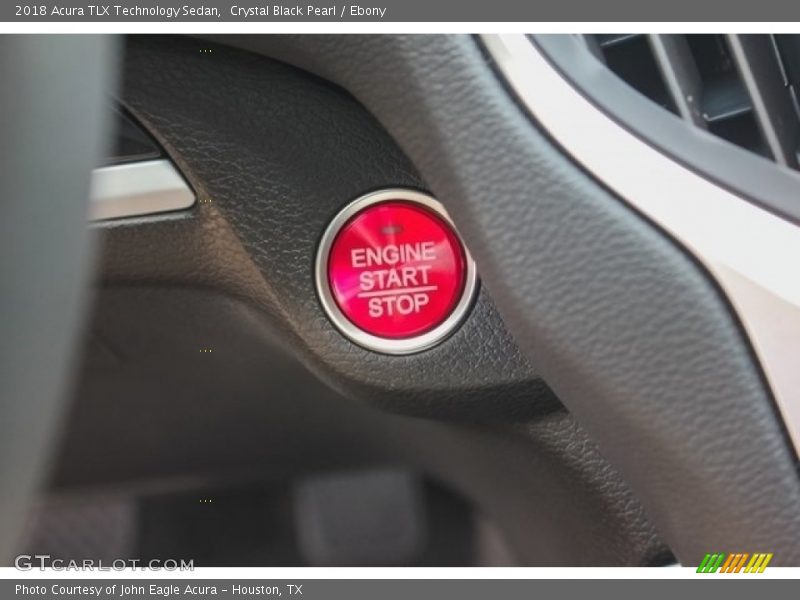 Crystal Black Pearl / Ebony 2018 Acura TLX Technology Sedan