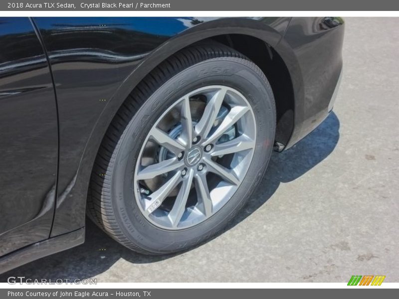 Crystal Black Pearl / Parchment 2018 Acura TLX Sedan