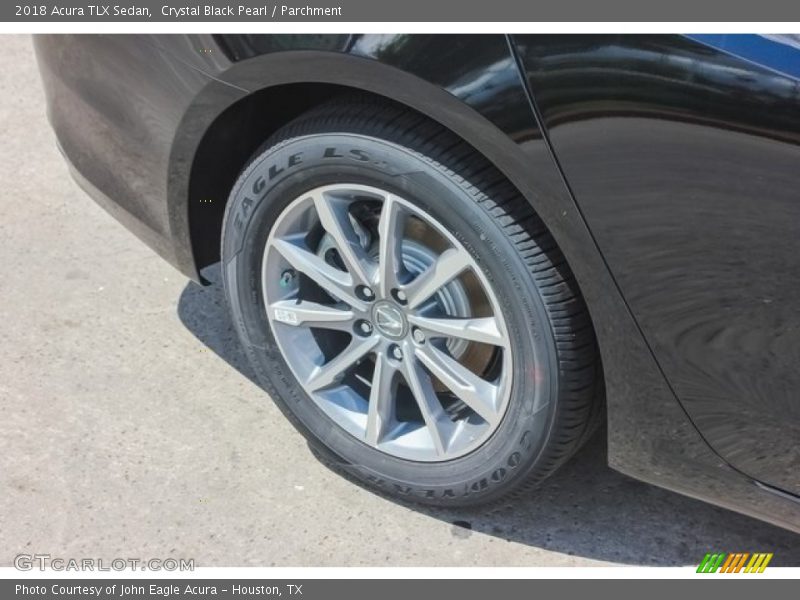 Crystal Black Pearl / Parchment 2018 Acura TLX Sedan