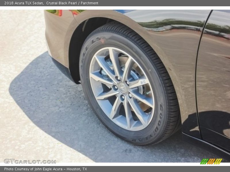 Crystal Black Pearl / Parchment 2018 Acura TLX Sedan
