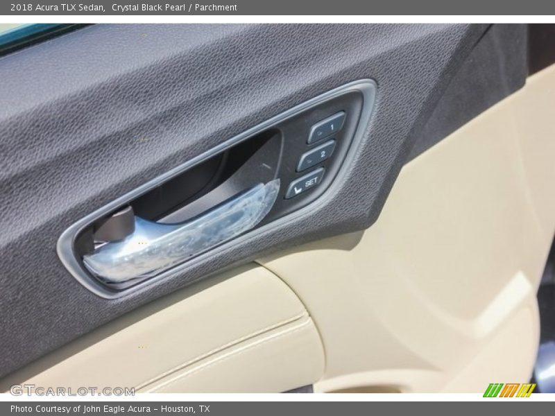 Crystal Black Pearl / Parchment 2018 Acura TLX Sedan