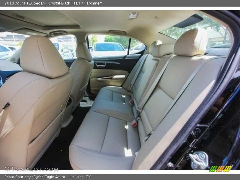 Rear Seat of 2018 TLX Sedan