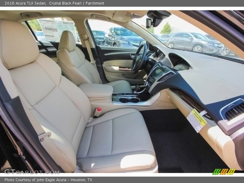 Crystal Black Pearl / Parchment 2018 Acura TLX Sedan