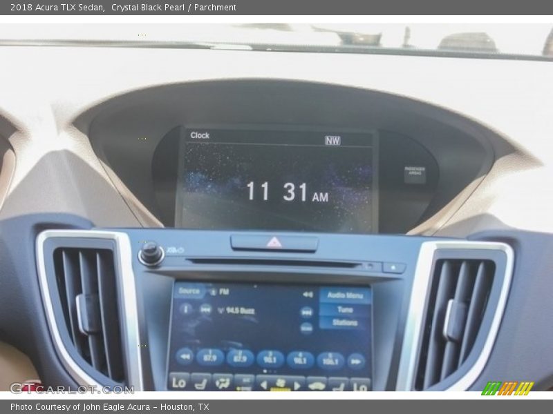 Crystal Black Pearl / Parchment 2018 Acura TLX Sedan