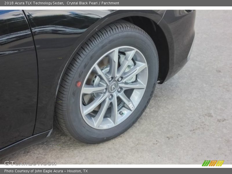 Crystal Black Pearl / Parchment 2018 Acura TLX Technology Sedan