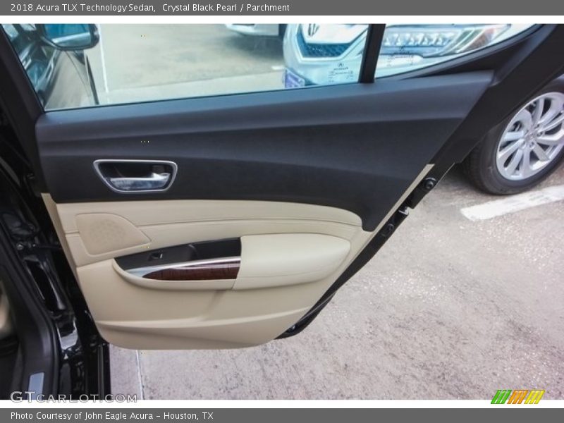 Crystal Black Pearl / Parchment 2018 Acura TLX Technology Sedan