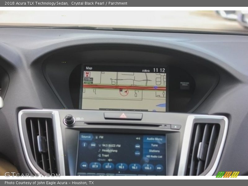 Crystal Black Pearl / Parchment 2018 Acura TLX Technology Sedan