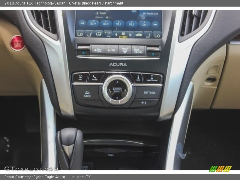 Crystal Black Pearl / Parchment 2018 Acura TLX Technology Sedan