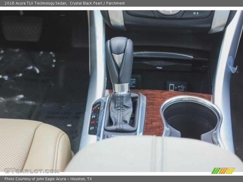 Crystal Black Pearl / Parchment 2018 Acura TLX Technology Sedan