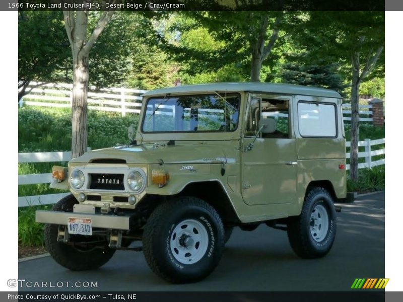  1966 Land Cruiser FJ40 Desert Beige