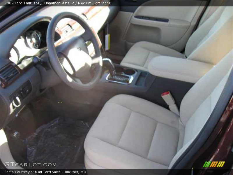 Cinnamon Metallic / Medium Light Stone 2009 Ford Taurus SE