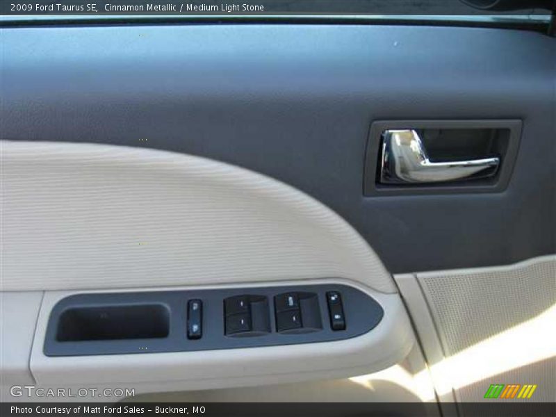 Cinnamon Metallic / Medium Light Stone 2009 Ford Taurus SE