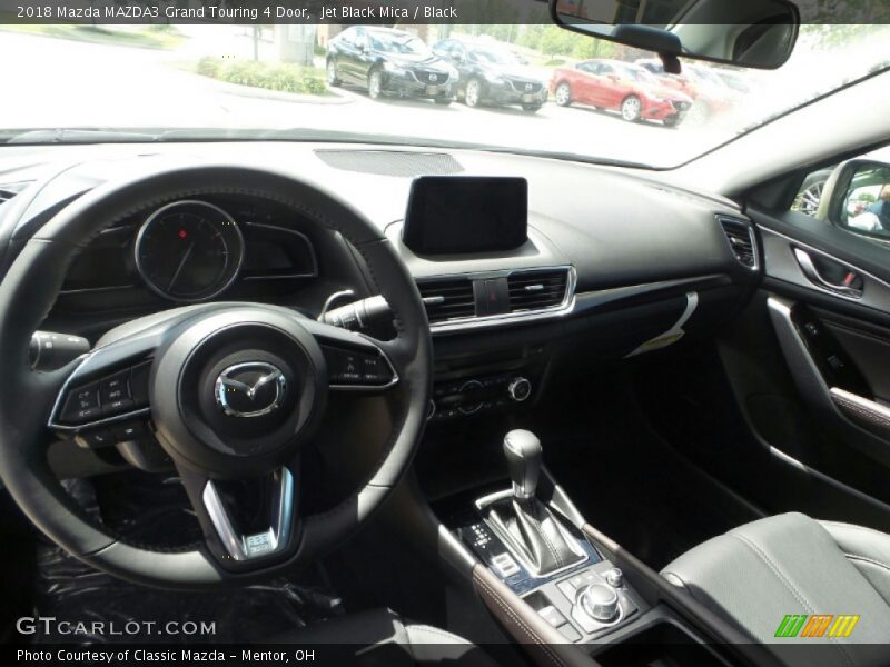 Jet Black Mica / Black 2018 Mazda MAZDA3 Grand Touring 4 Door