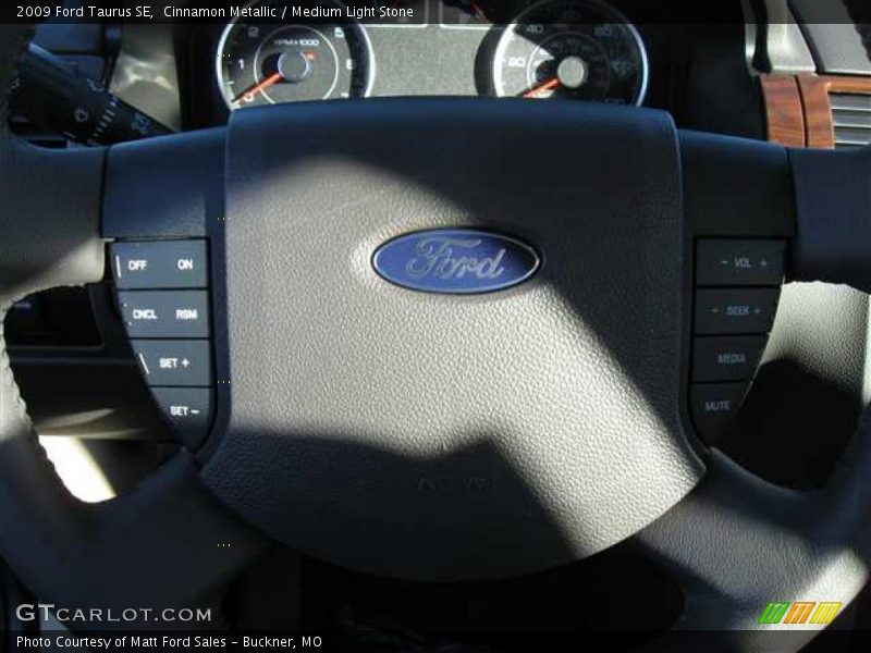 Cinnamon Metallic / Medium Light Stone 2009 Ford Taurus SE