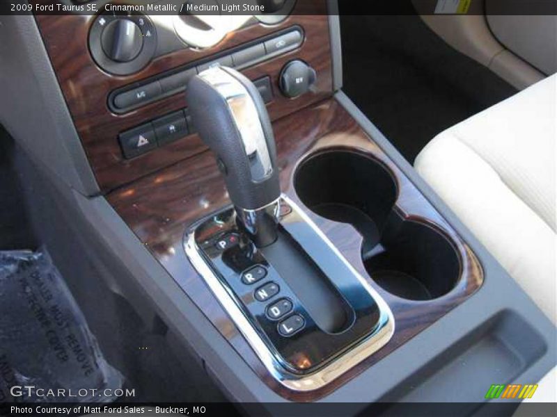 Cinnamon Metallic / Medium Light Stone 2009 Ford Taurus SE