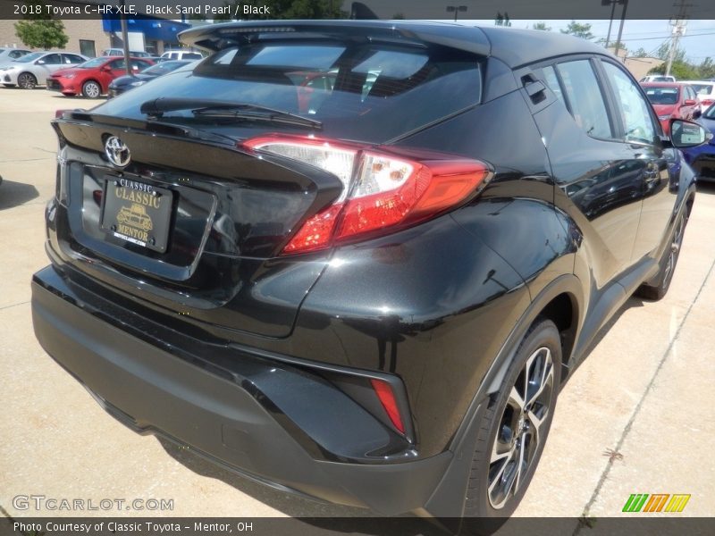 Black Sand Pearl / Black 2018 Toyota C-HR XLE