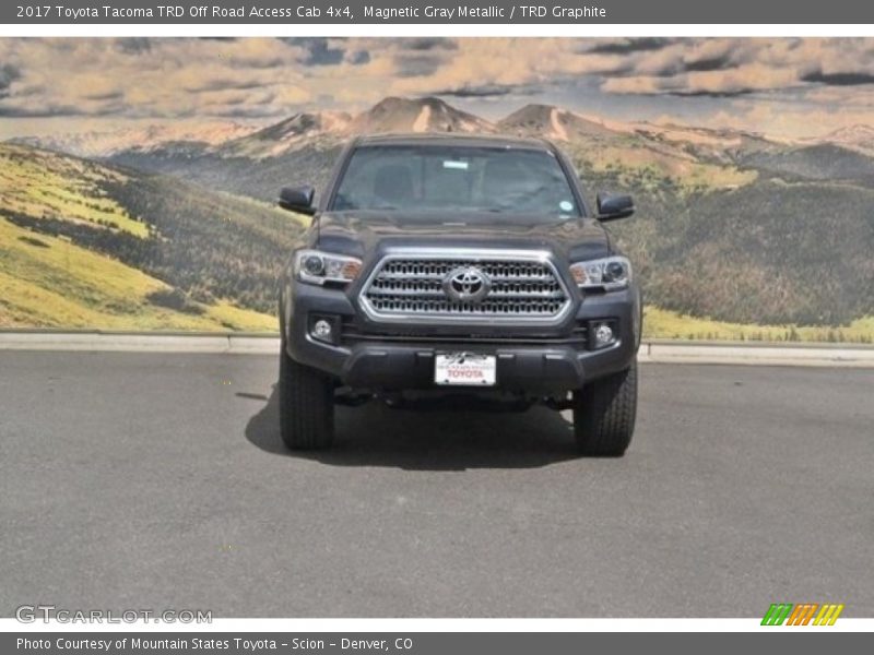 Magnetic Gray Metallic / TRD Graphite 2017 Toyota Tacoma TRD Off Road Access Cab 4x4