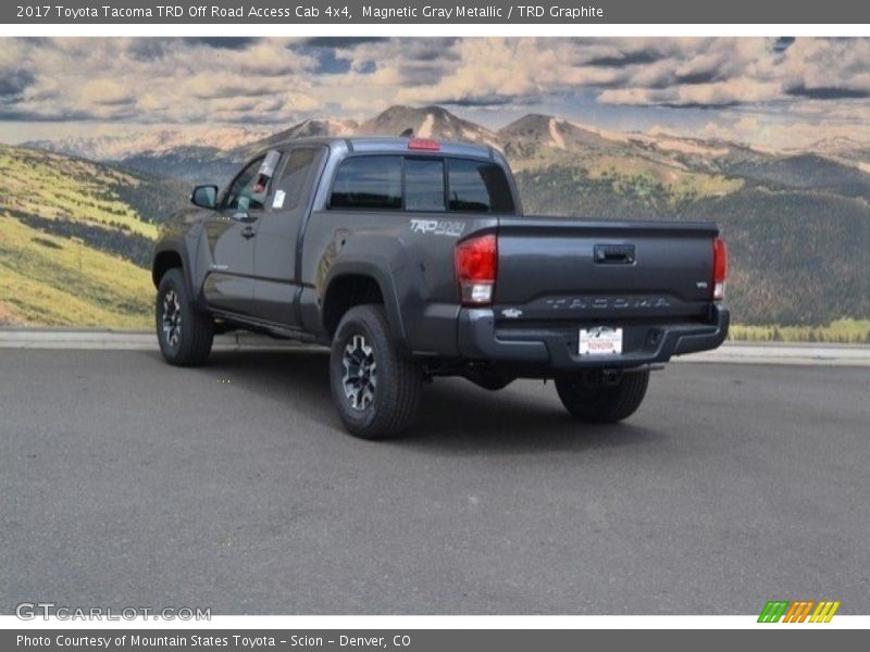 Magnetic Gray Metallic / TRD Graphite 2017 Toyota Tacoma TRD Off Road Access Cab 4x4