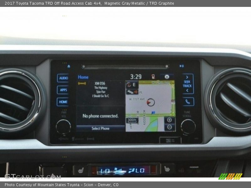 Magnetic Gray Metallic / TRD Graphite 2017 Toyota Tacoma TRD Off Road Access Cab 4x4
