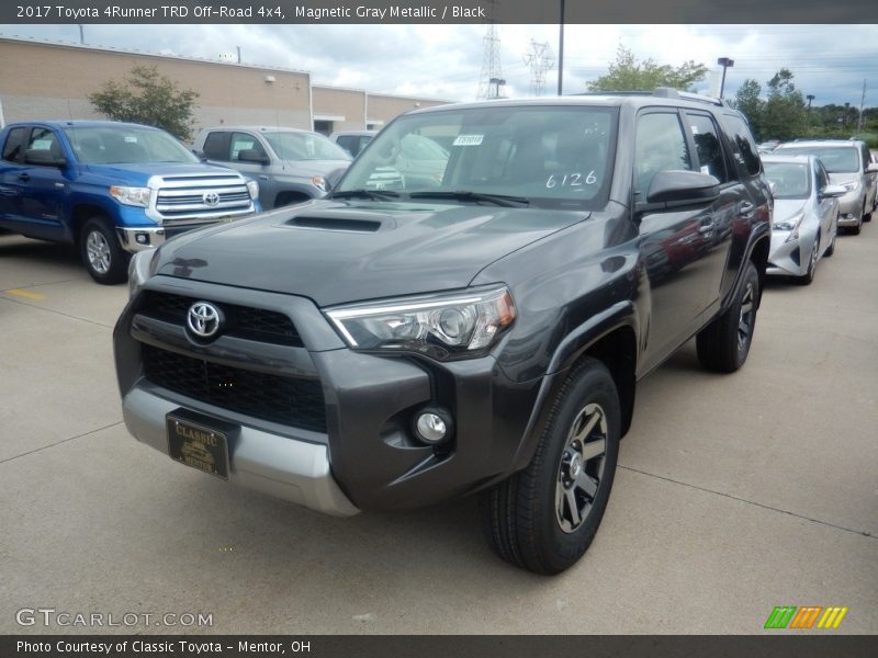 Magnetic Gray Metallic / Black 2017 Toyota 4Runner TRD Off-Road 4x4