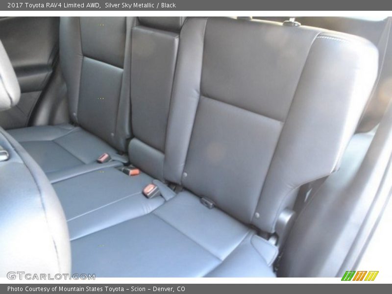 Silver Sky Metallic / Black 2017 Toyota RAV4 Limited AWD