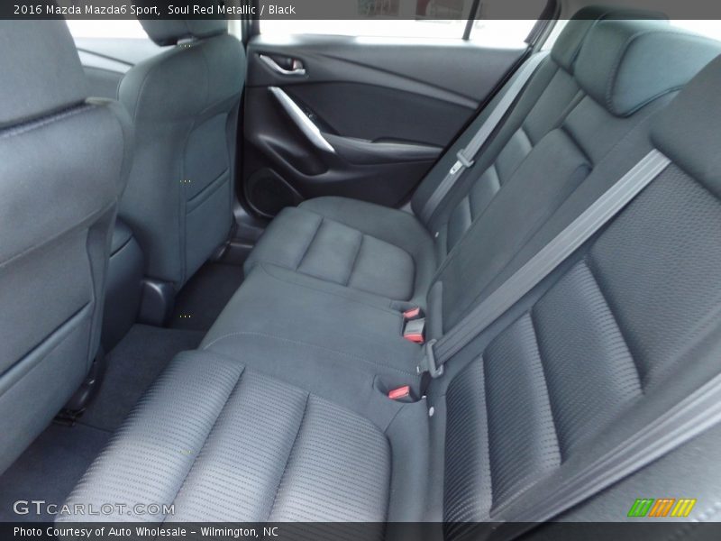 Soul Red Metallic / Black 2016 Mazda Mazda6 Sport
