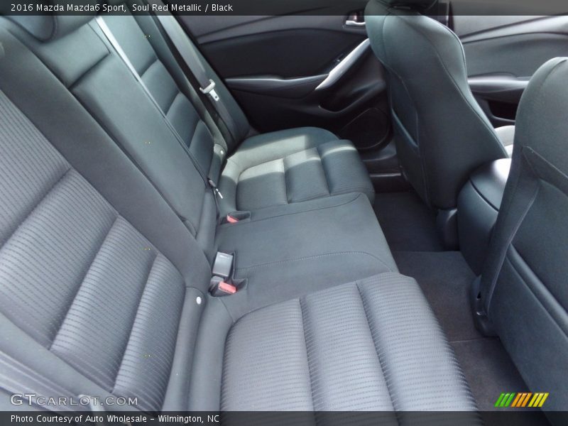 Soul Red Metallic / Black 2016 Mazda Mazda6 Sport