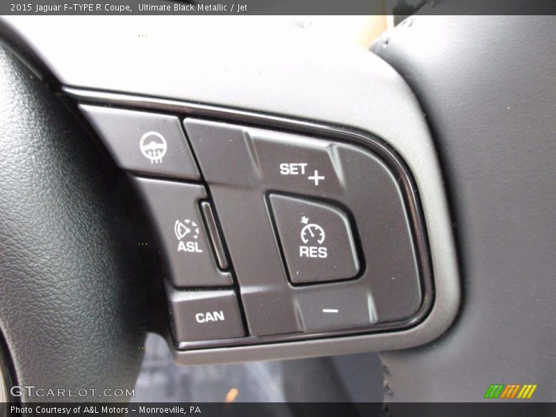 Ultimate Black Metallic / Jet 2015 Jaguar F-TYPE R Coupe