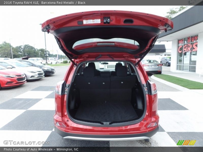 Barcelona Red Metallic / Black 2016 Toyota RAV4 XLE