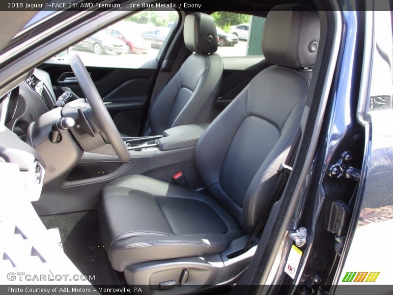 Loire Blue Metallic / Ebony 2018 Jaguar F-PACE 25t AWD Premium
