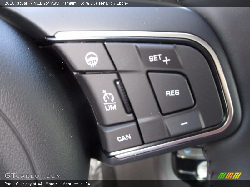 Loire Blue Metallic / Ebony 2018 Jaguar F-PACE 25t AWD Premium