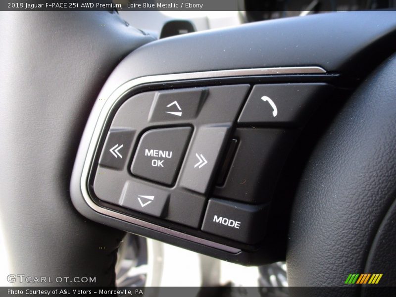 Loire Blue Metallic / Ebony 2018 Jaguar F-PACE 25t AWD Premium