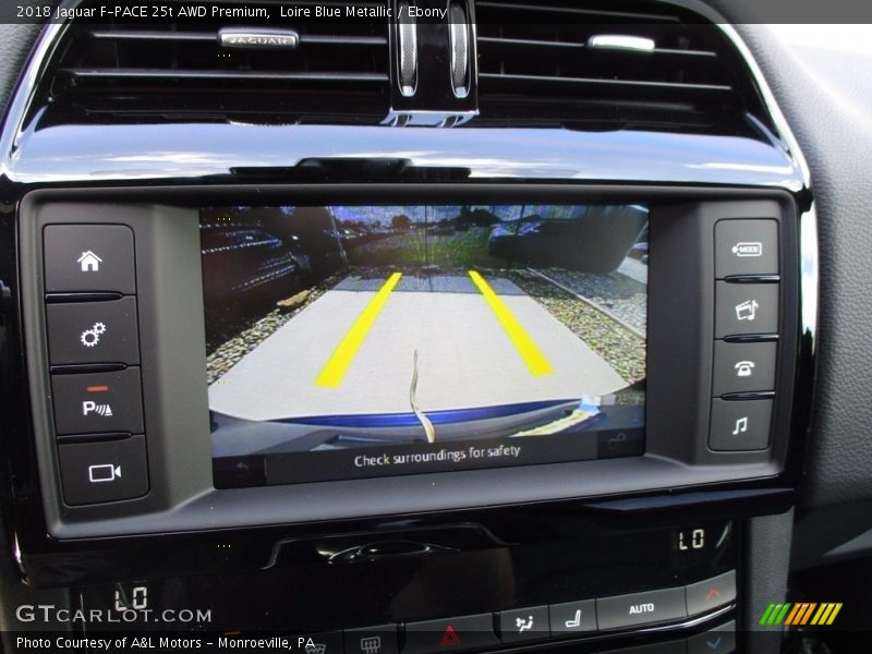 Loire Blue Metallic / Ebony 2018 Jaguar F-PACE 25t AWD Premium